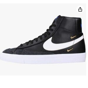 Nike Black and White Blazers with Gold Detailing size 7.5
